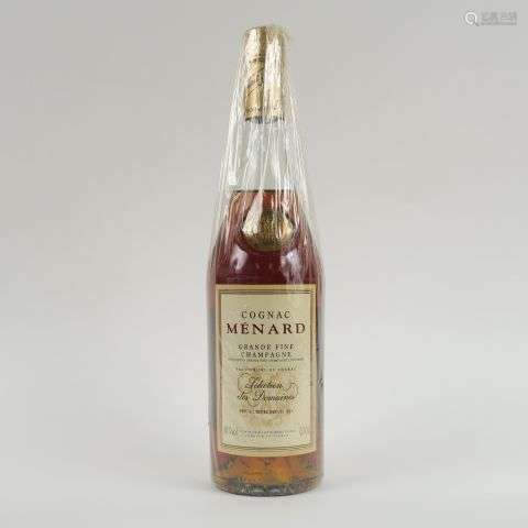 1 BOUTEILLE COGNAC MENARD GRANDE FINE CHAMPAGNE