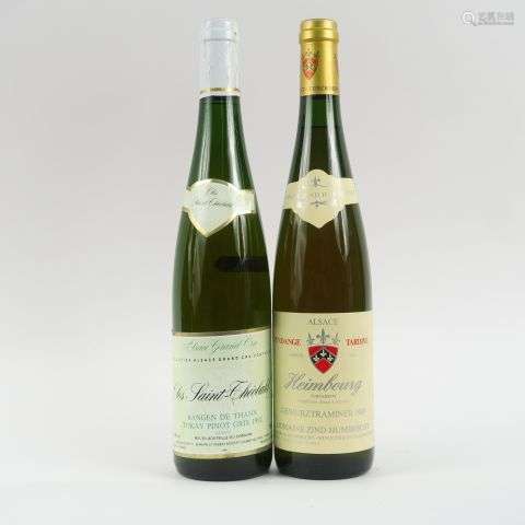 2 BOUTEILLES : 1 GEWURZTRAMINER 'HEIMBOURG' TURCKHEIM ZIND H...