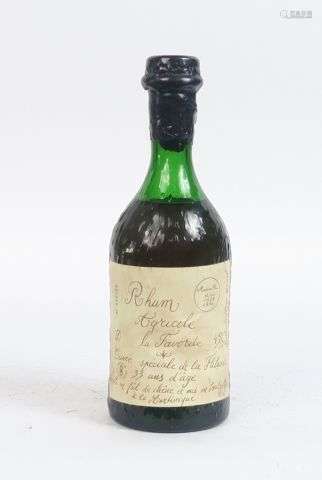 1 BOUTEILLE DE RHUM AGRICOLE LA FAVORITE 'CUVEE SPECIALE DE ...