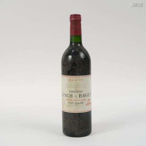 1 BOUTEILLE CHÂTEAU LYNCH BAGES GCC PAUILLAC - 1993 - BLS