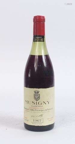 1 BOUTEILLE MUSIGNY DOMAINE COMTES GEORGES DE VOGUE - 1967 -...