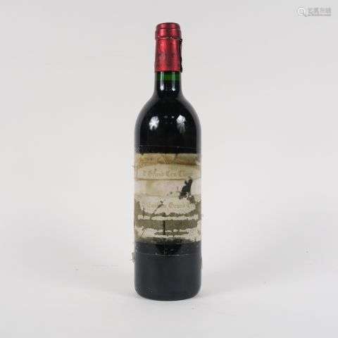 1 BOUTEILLE CHEVAL BLANC 1er GCC ST EMILION - 1993 - EA/BOUC...