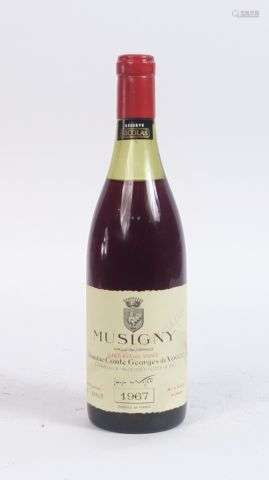 1 BOUTEILLE MUSIGNY DOMAINE COMTES GEORGES DE VOGUE - 1967 -...