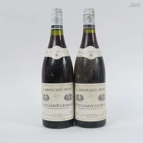 2 BOUTEILLES NUITS ST GEORGES LABOURÉ ROI - 1996