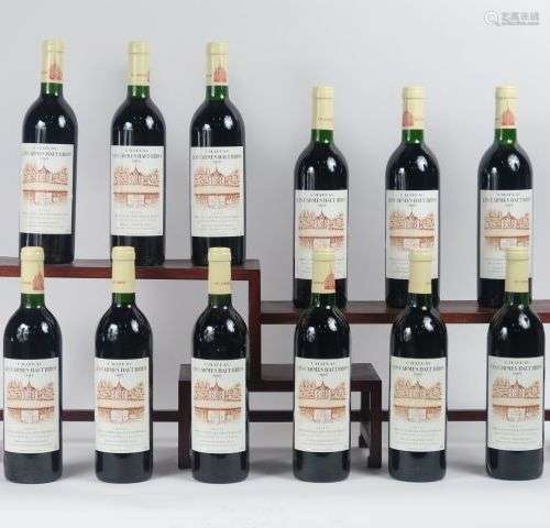 12 BOUTEILLES CHÂTEAU LES CARMES HAUT BRION GRAVES - 1985 - ...