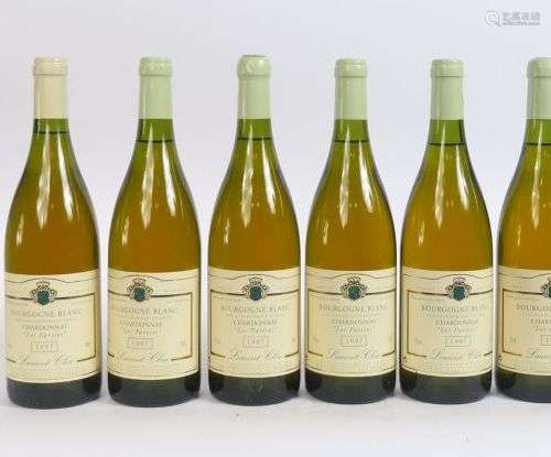 6 BOUTEILLES CHARDONNAY 'LES PARTIES' L. CLERC - 1997