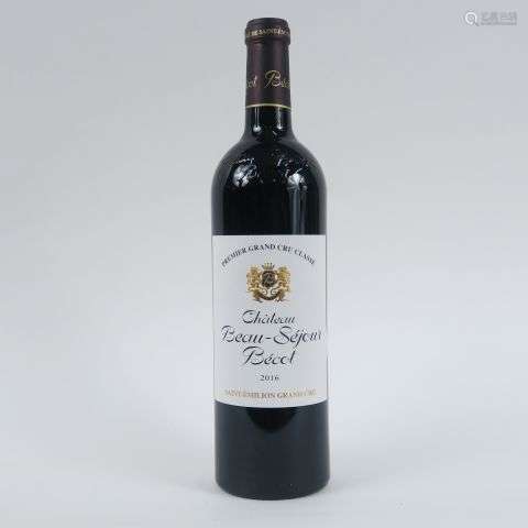 1 BOUTEILLE CHÂTEAU BEAUSEJOUR BECOT 1er GCC ST EMILION - 20...