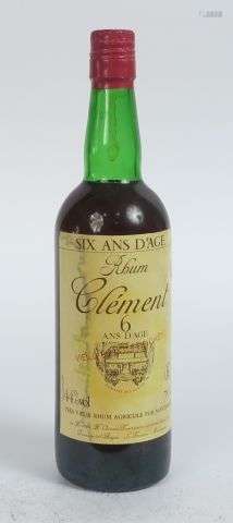 1 BOUTEILLE RHUM CLEMENT 6 ANS D'AGE 44°