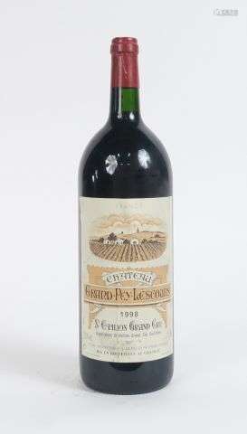 1 MAGNUM CHÂTEAU GRAND PEY LESCOURS GC ST EMILION - 1998