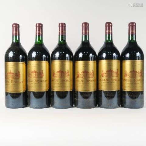 6 MAGNUMS CHÂTEAU FONRÉAUD CB LISTRAC MÉDOC - 1989 - CBO - B...