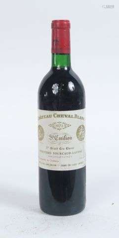 1 BOUTEILLE CHÂTEAU CHEVAL BLANC 1er GCC ST EMILION - 1972 -...