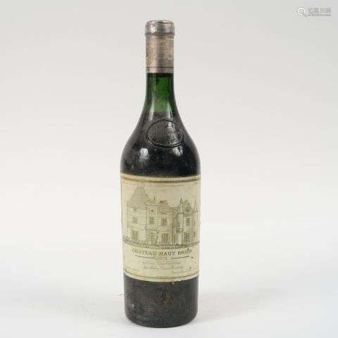 1 BOUTEILLE CHÂTEAU HAUT BRION 1er GCC GRAVES - 1975 - 3,8 C...