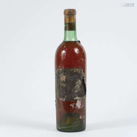 1 BOUTEILLE CHÂTEAU GUIRAUD 1er CC SAUTERNES - 1944 - LB/EA/...