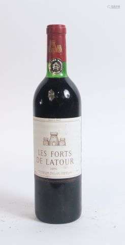 1 BOUTEILLE LES FORTS DE LATOUR PAUILLAC - 1970 - LB