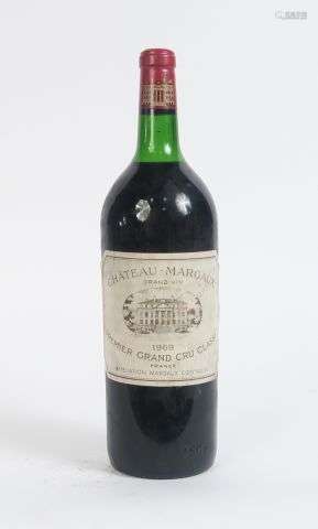 1 MAGNUM CHÂTEAU MARGAUX 1er GCC MARGAUX - 1969 - LB