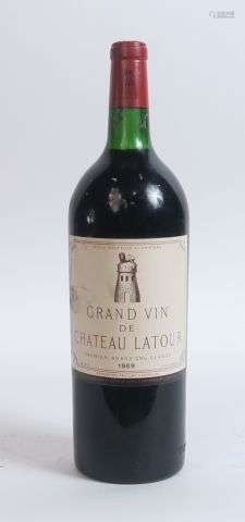 1 MAGNUM CHÂTEAU LATOUR 1er GCC PAUILLAC -1969 - BG