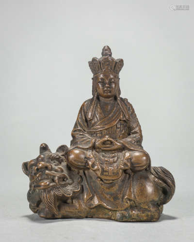 銅制地藏王菩薩像