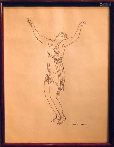 CLARA José ( 1878 / 1958 ) Isadora 