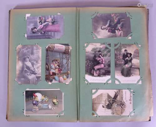 Collection: Album cartes postales: 400 CP de fantaisie et qu...