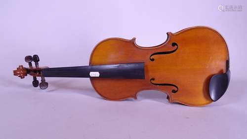 Musique Violon entier F.BRETON Mirecourt 1er moitié 20èS fon...