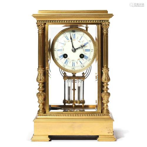 A western mantel clock