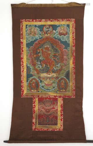 Tibetan Thangka of Dakini