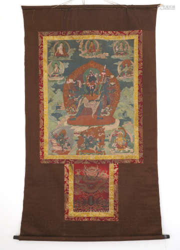 Tibetan Thangka of Chakrasamvara