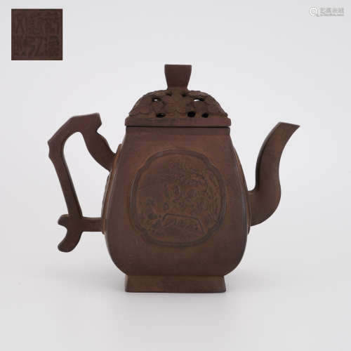 “Jingxi Qianhongwen”Yixing Teapot