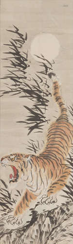 Chinese Tiger Painting