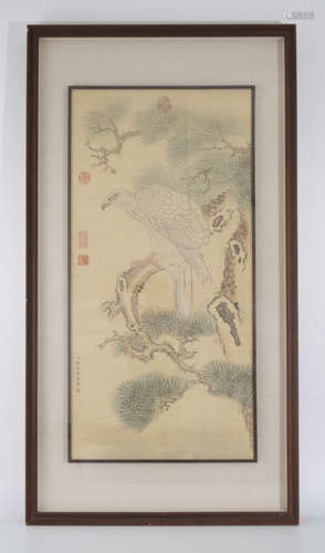 Chinese Bird-And-Flower Painting by Giuseppe Castiglione