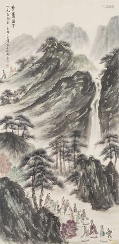 Chinese Landscape Painting by Fu Baoshi