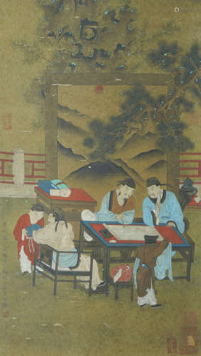 Chinese Figure Painting by Li Gonglin