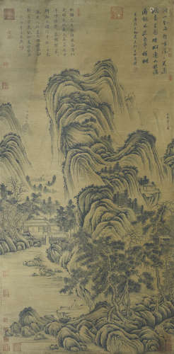 Chinese Landscape Painting by Juran