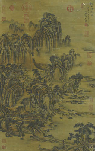 Chinese Landscape Painting by Guo Xi