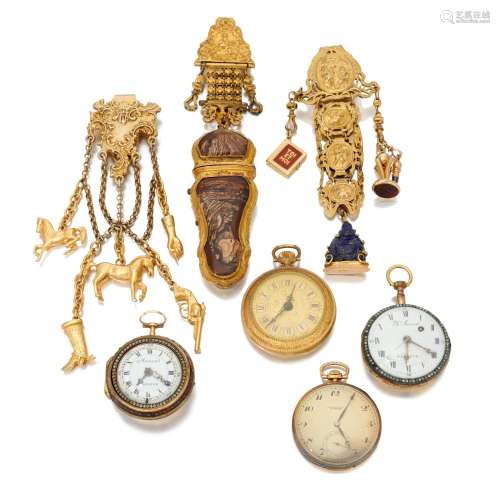 Collection of pocket watches and chatelaines (Collezione di ...