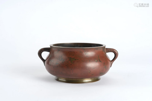 Bronze Double-Eared Censer