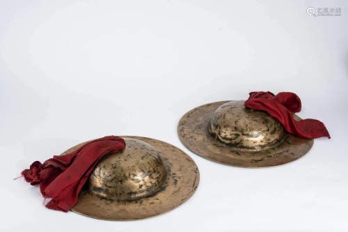 Two Bronze Buddhist Implements