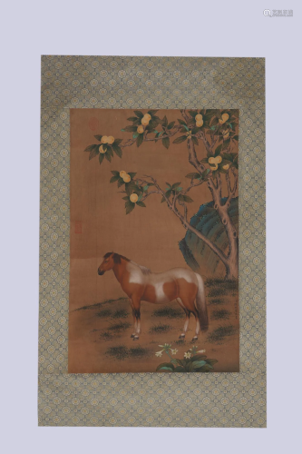 Lang Shining, Chinese Horse Painting