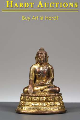 BUDDHA WITH INSCRIPTION