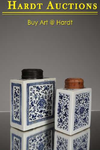 TWO SQUARE RICE BOTTLES