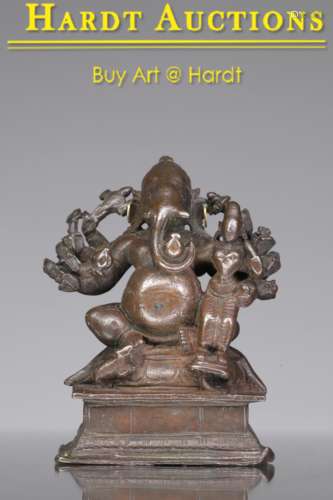 GANESHA WITH CONSORT