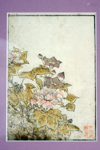 Japanese woodcut, (okio-ah) Edo period Signed by the