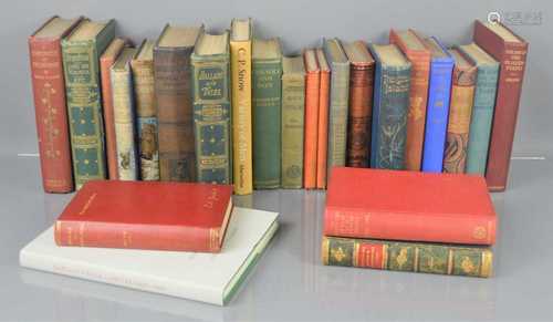 A group of collectible books to include W.M Thackeray 