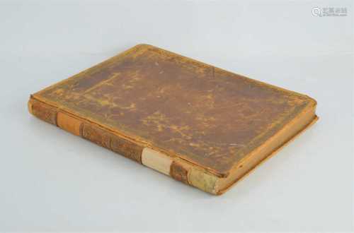 A 19th century Eton school prize book titled 