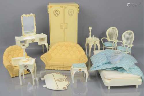 A group of vintage Sindy furniture