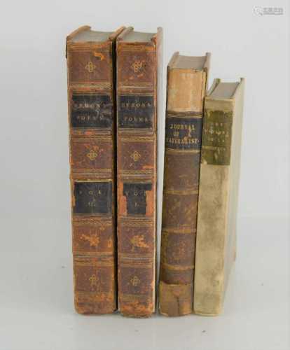 The Works of the Right Hon Lord Byron in two volumes, printe...