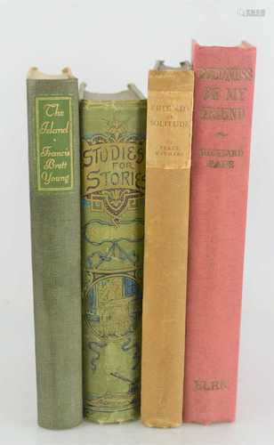 A group of four signed novels and autobiography comprising o...