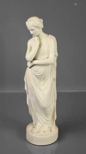 A Parian ware figure of a classical lady, 25cm high.