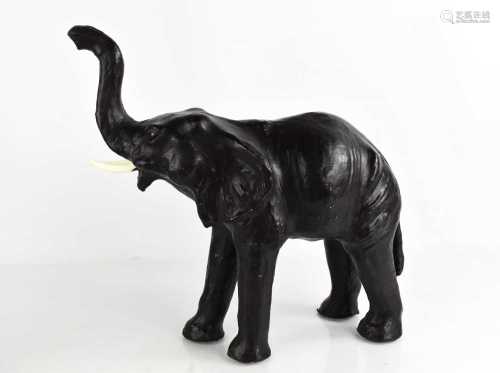 A 20th century leather elephant attributed to Liberty of Lon...