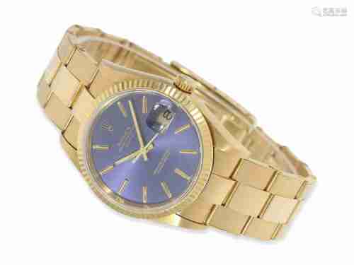 Wristwatch: exceptionally well-preserved luxury Rolex man's ...
